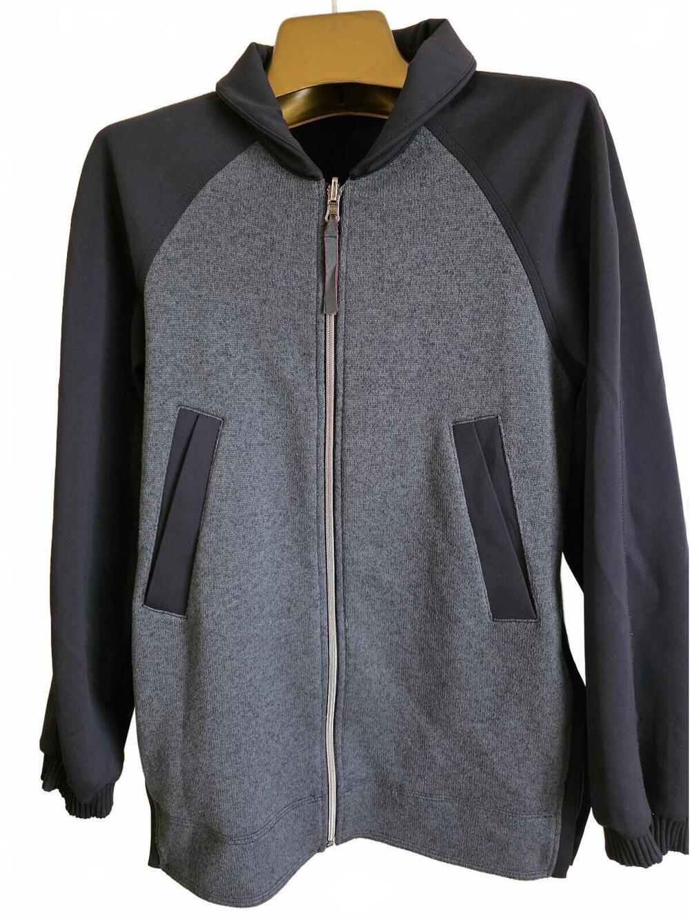 Lululemon Both Ways Bomber Jacket Reversible Black Size Men's S Unisex Size 6